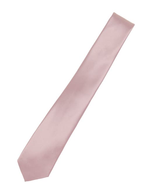 Brooklyn Brigade Solid Satin X-long Tie