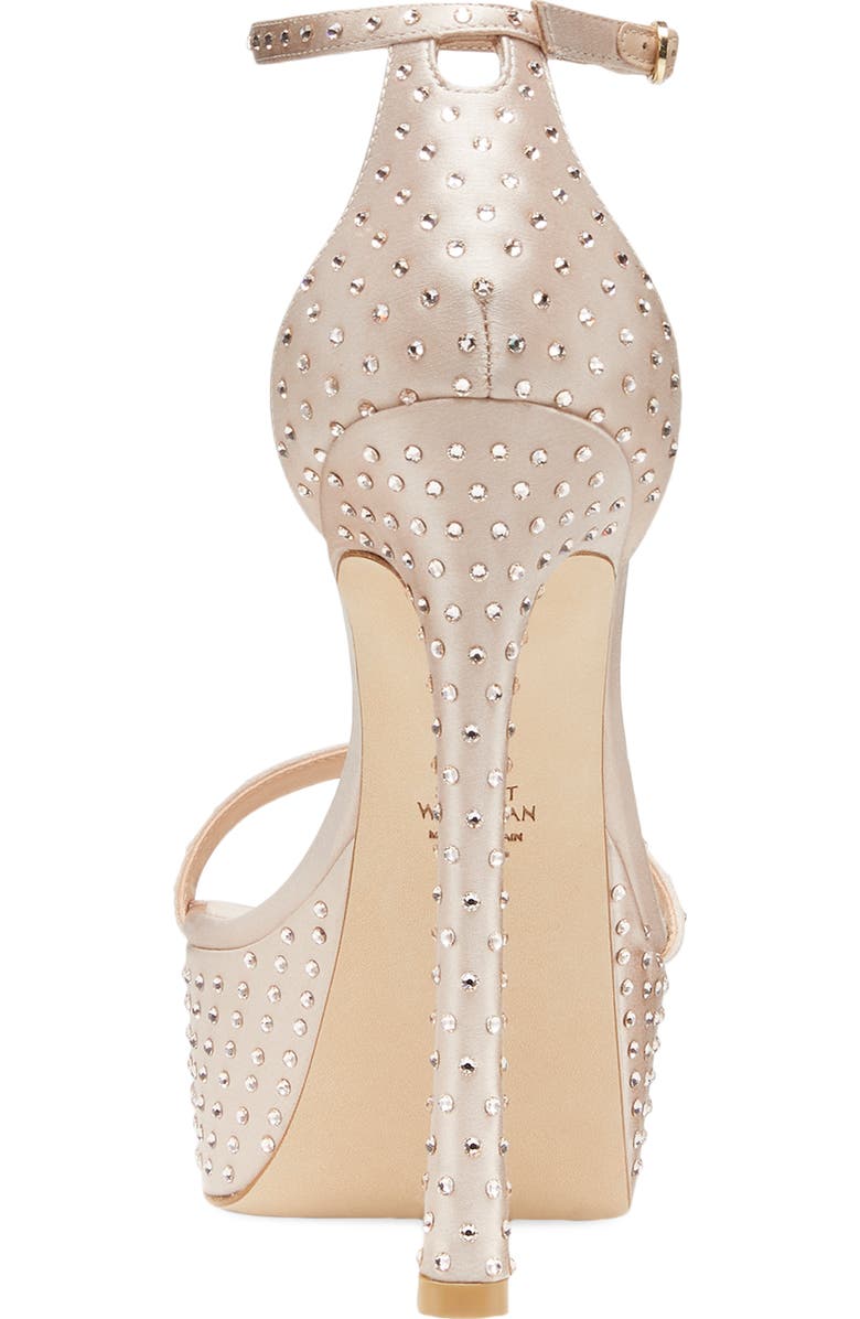 Stuart Weitzman Nudistcurve Hollywood Shine Sandal, Alternate, color,