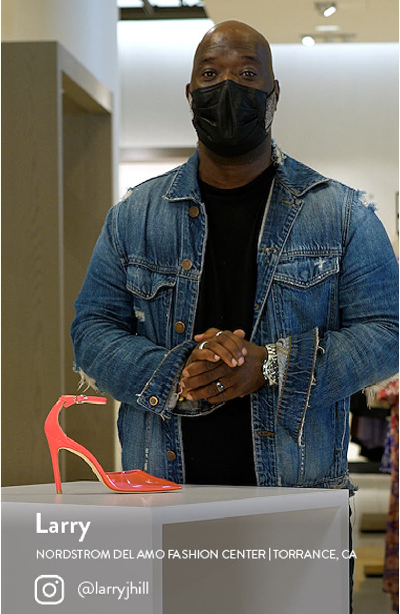 Stuart PVC Pointed Toe Pump, sales video thumbnail