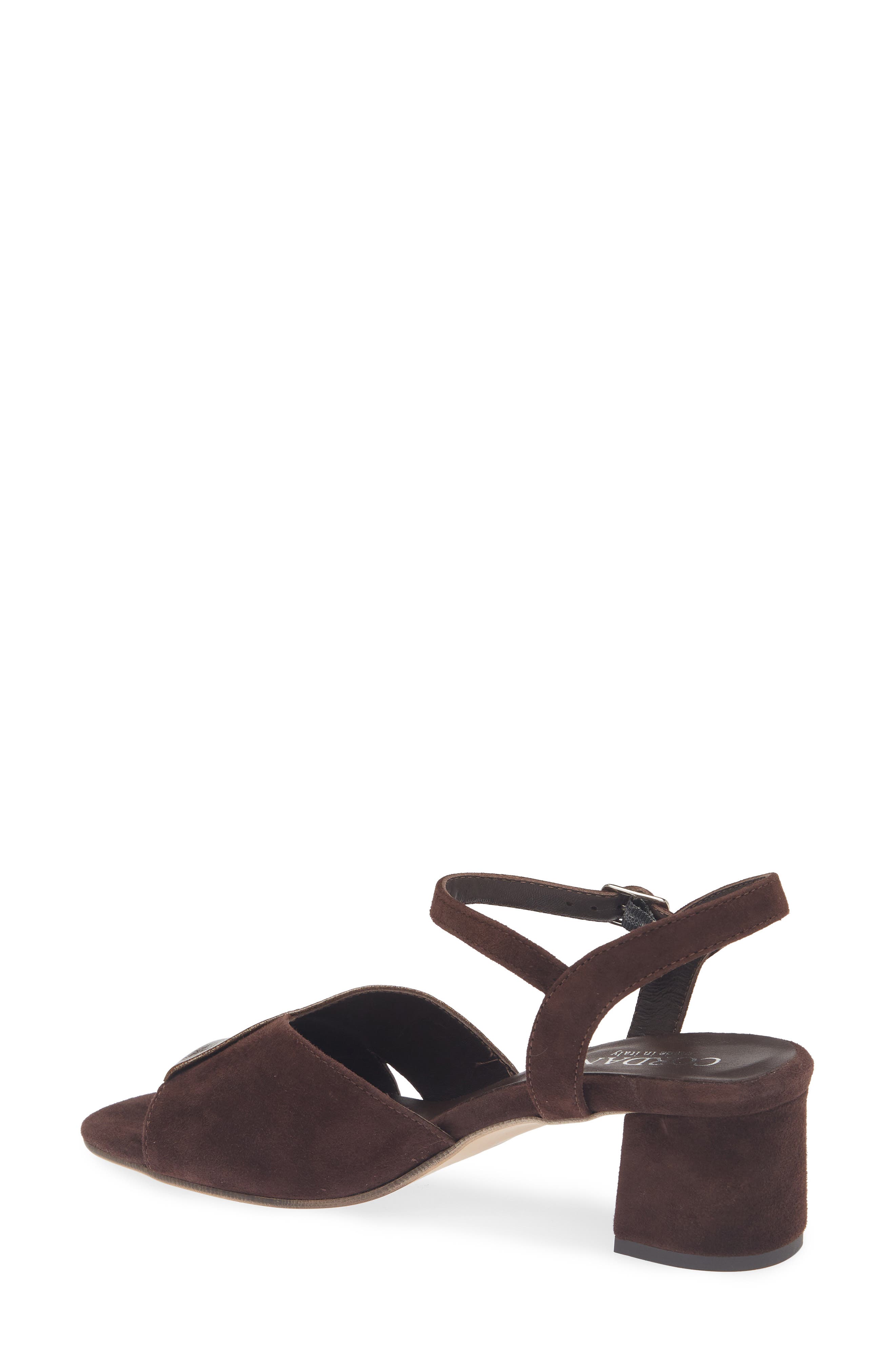 Ilsa Block Heel Sandal, Alternate, color, TDM SUEDE