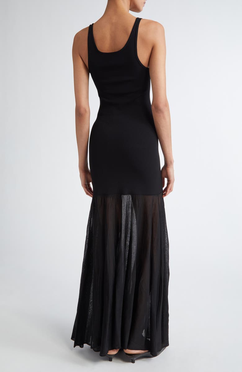 TOTEME Evening Tank Dress, Alternate, color, Black