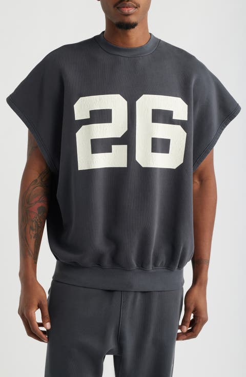 Graphic Cutoff Sweatshirt