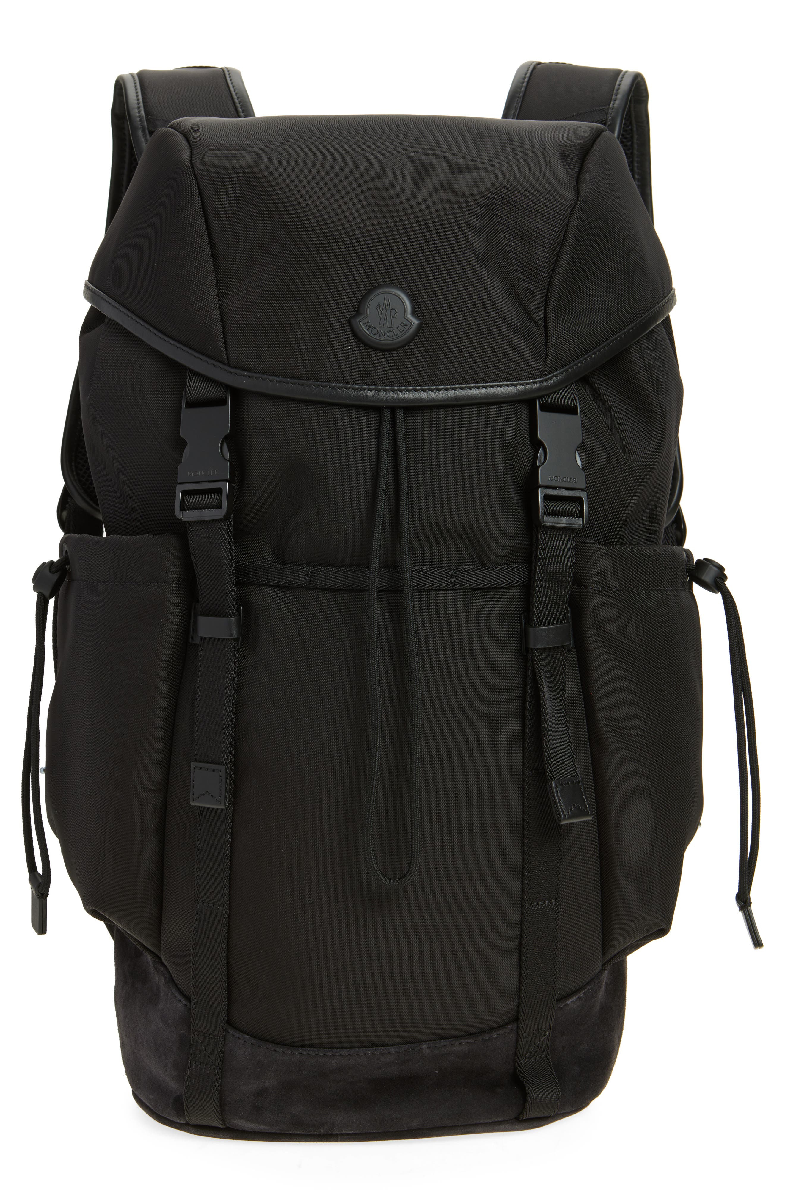 Moncler Tech Backpack, Main, color, Black