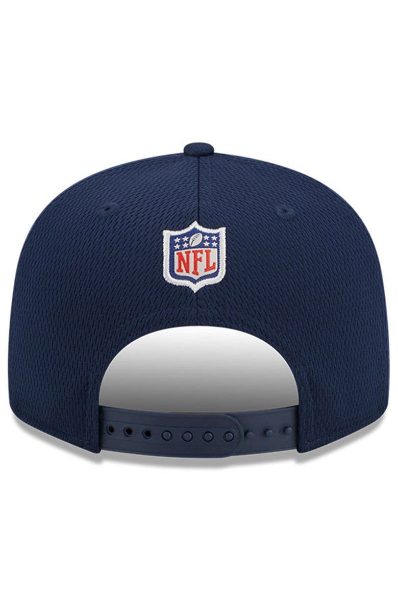 New Era Men's New Era  Navy New England Patriots 2023 NFL Training Camp 9FIFTY Snapback Hat, Alternate, color, 