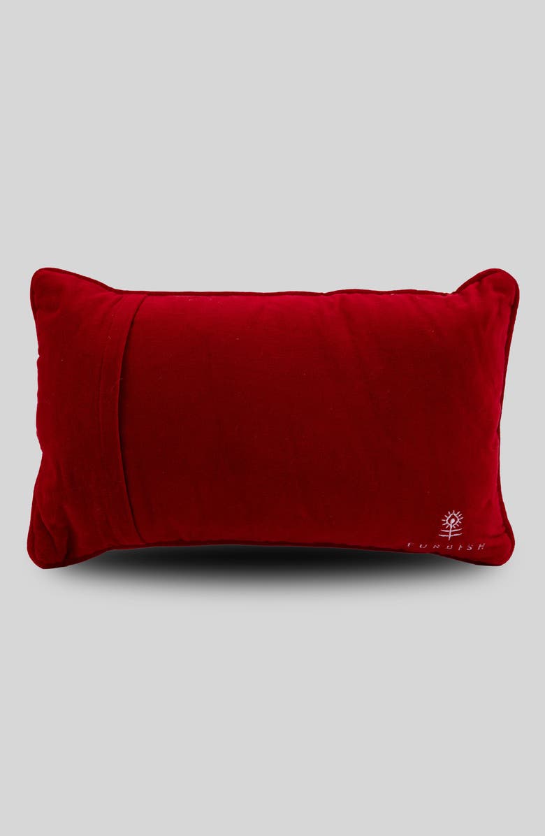 Furbish Expensive To Be Me Needlepoint Pillow, Alternate, color, 