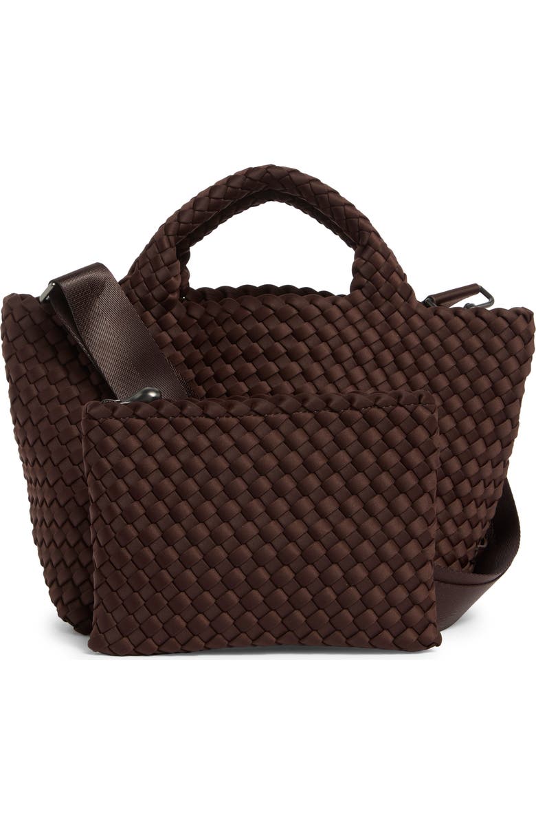 NAGHEDI St. Barths Small Tote, Alternate, color, Chocolate