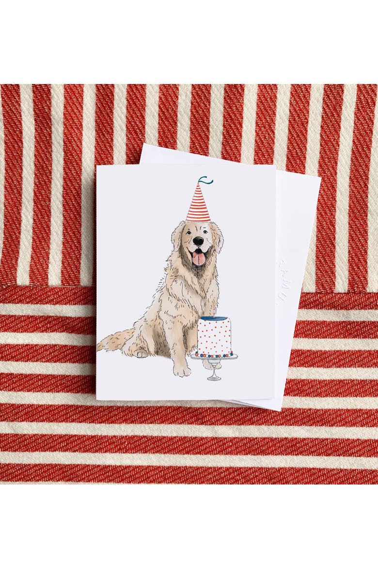 Golden Party Celebration/Birthday Greeting Card Pack, Alternate, color, Multi-Pack