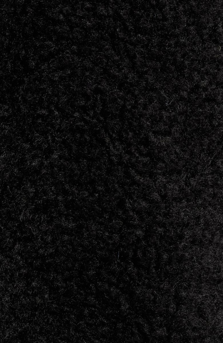 Michael Kors Faux Shearling Moto Jacket, Alternate, color, 