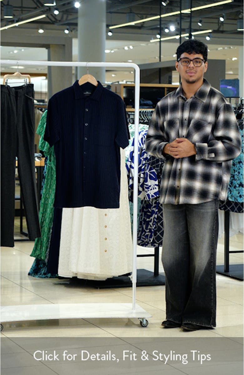Mystery Creek Weekend Fit Short Sleeve Button-Up Shirt, sales video thumbnail