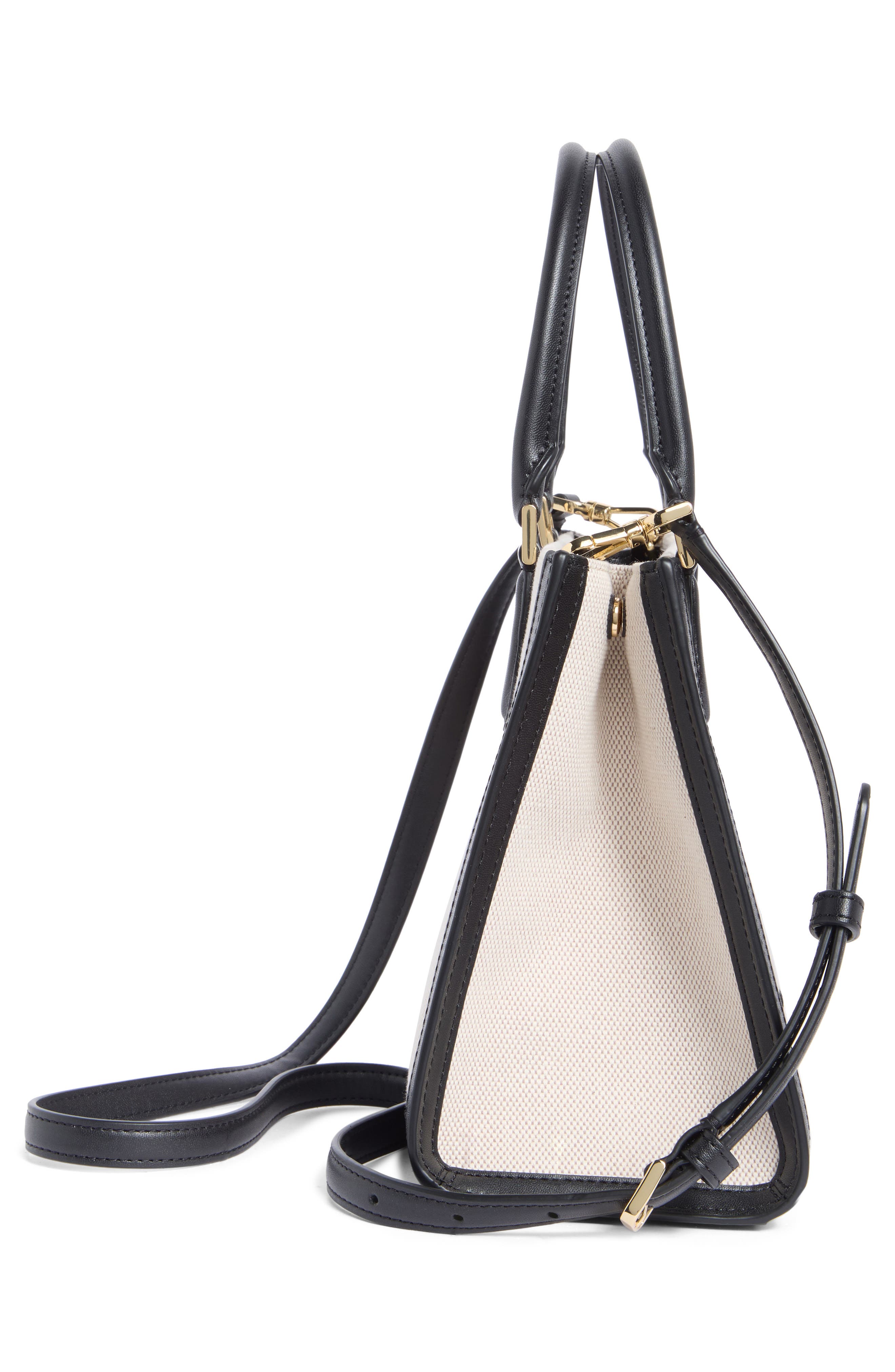 Kate Spade New York ellie small canvas tote bag, Alternate, color, Black Multi