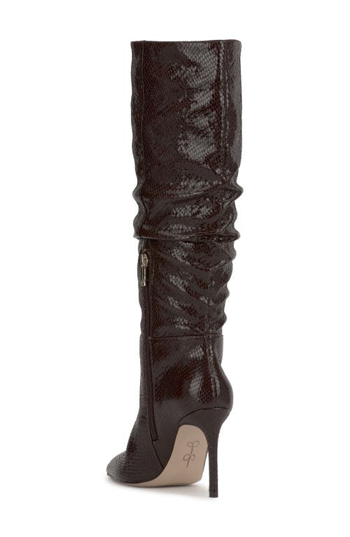 Jessica Simpson Ohena Slouch Knee High Boot In Animal Print