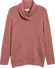 Loveappella Cross Neck Seamed Pullover