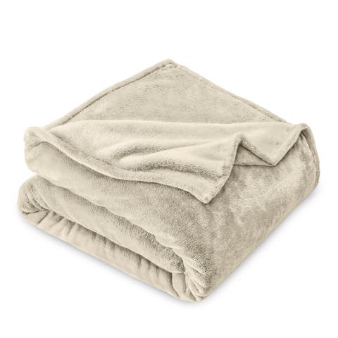 Microplush Fleece Throw Blanket