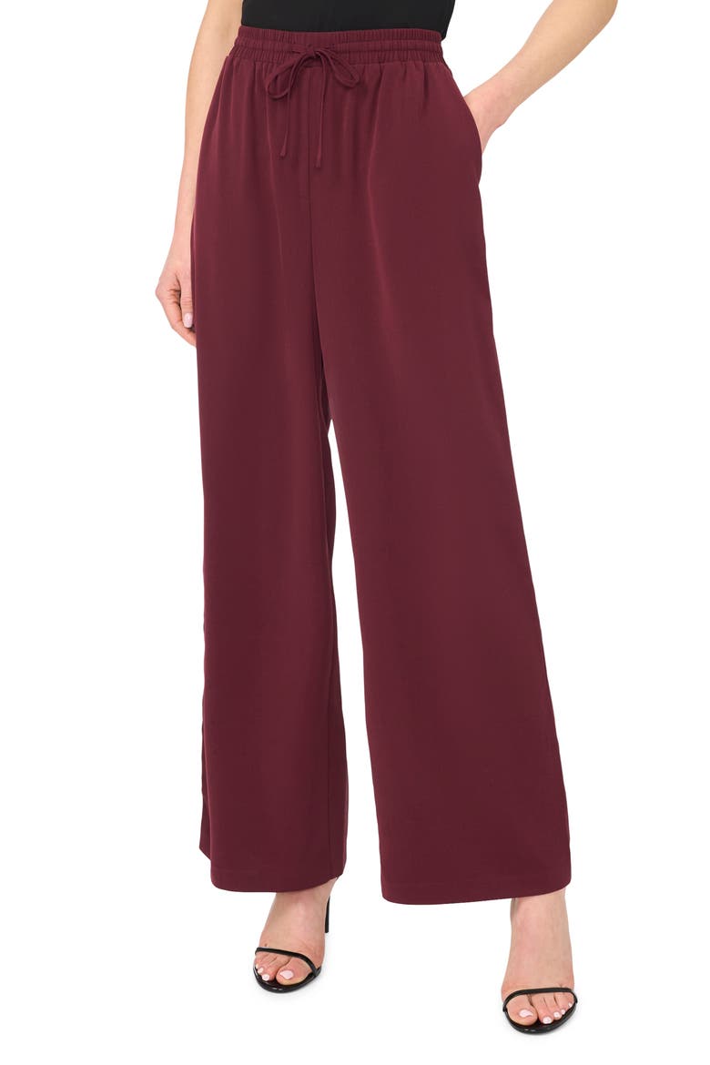 Drawstring Pants, Main, color, WINTERBERRY