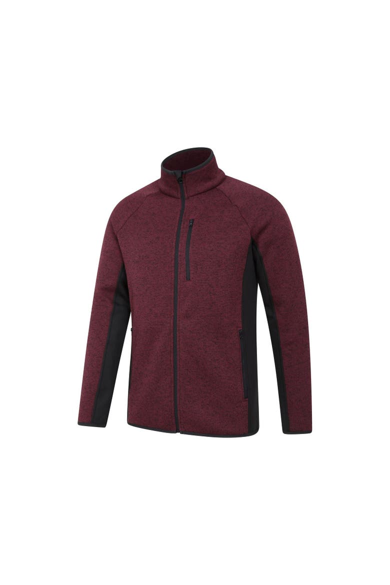 Treston Full Zip Fleece Jacket, Alternate, color, Burgundy