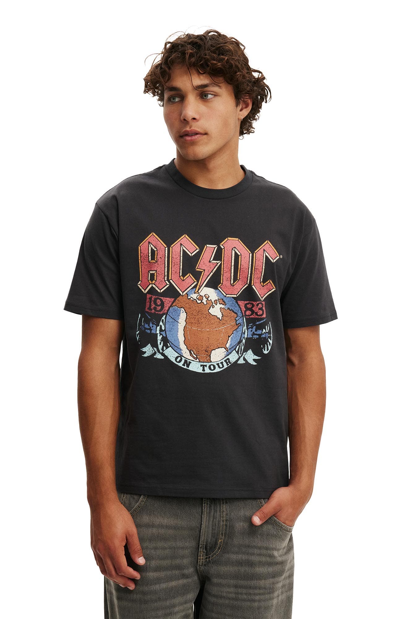 selected Washed Black - Ac Dc - On
