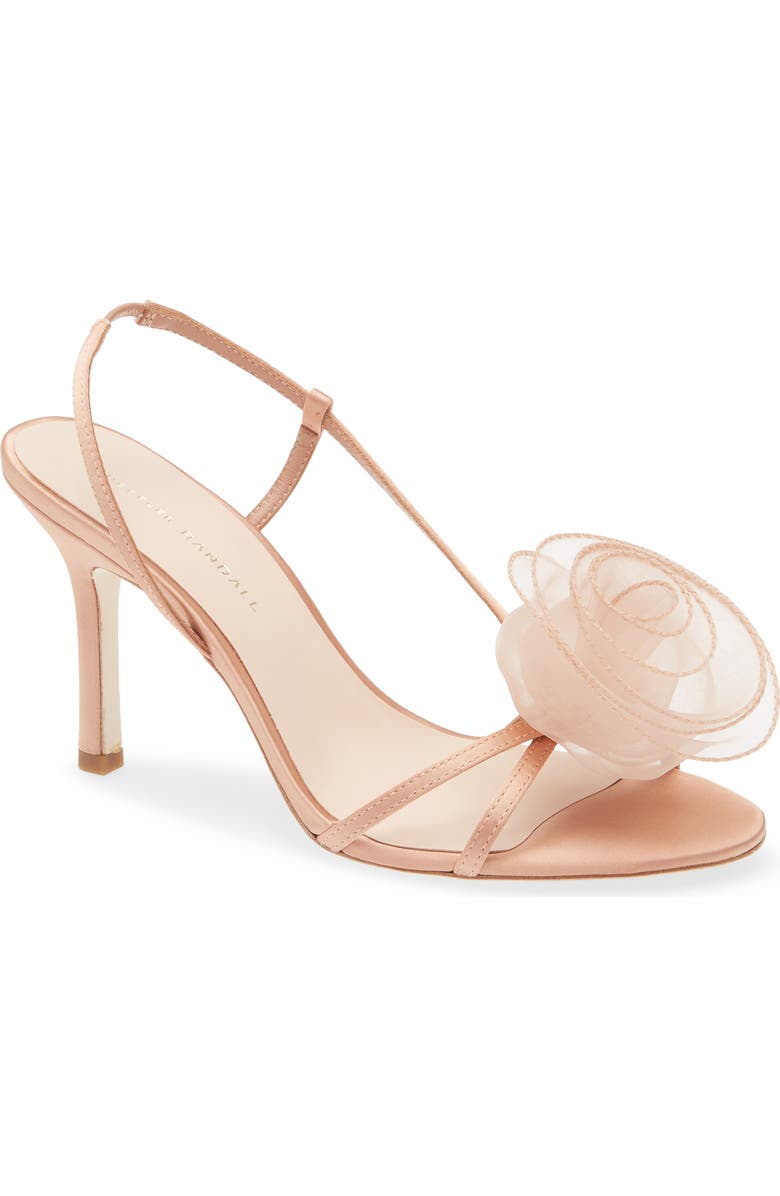 Loeffler Randall Steph Rosette Slingback Sandal, Main, color, Blush