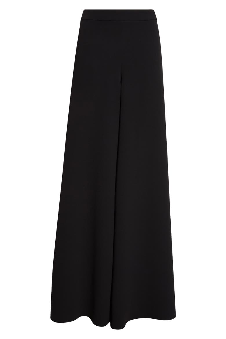 Soft Cady Wide Leg Trousers, Main, color, BLACK
