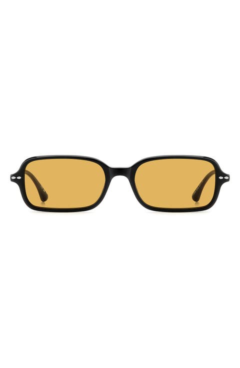 52mm Rectangular Sunglasses