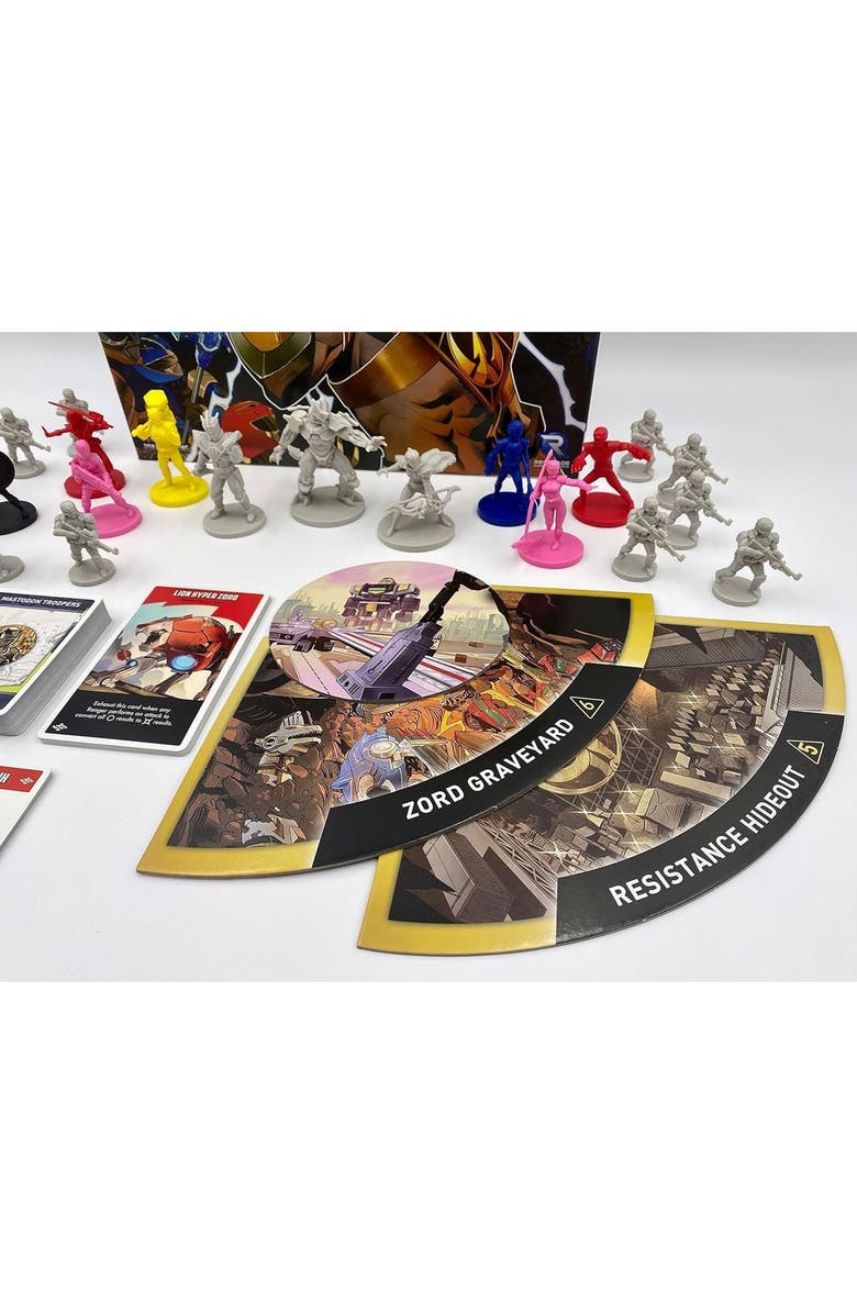 Renegade Game Studios Power Rangers Heroes of The Grid Shattered Grid Expansion, Alternate, color,
