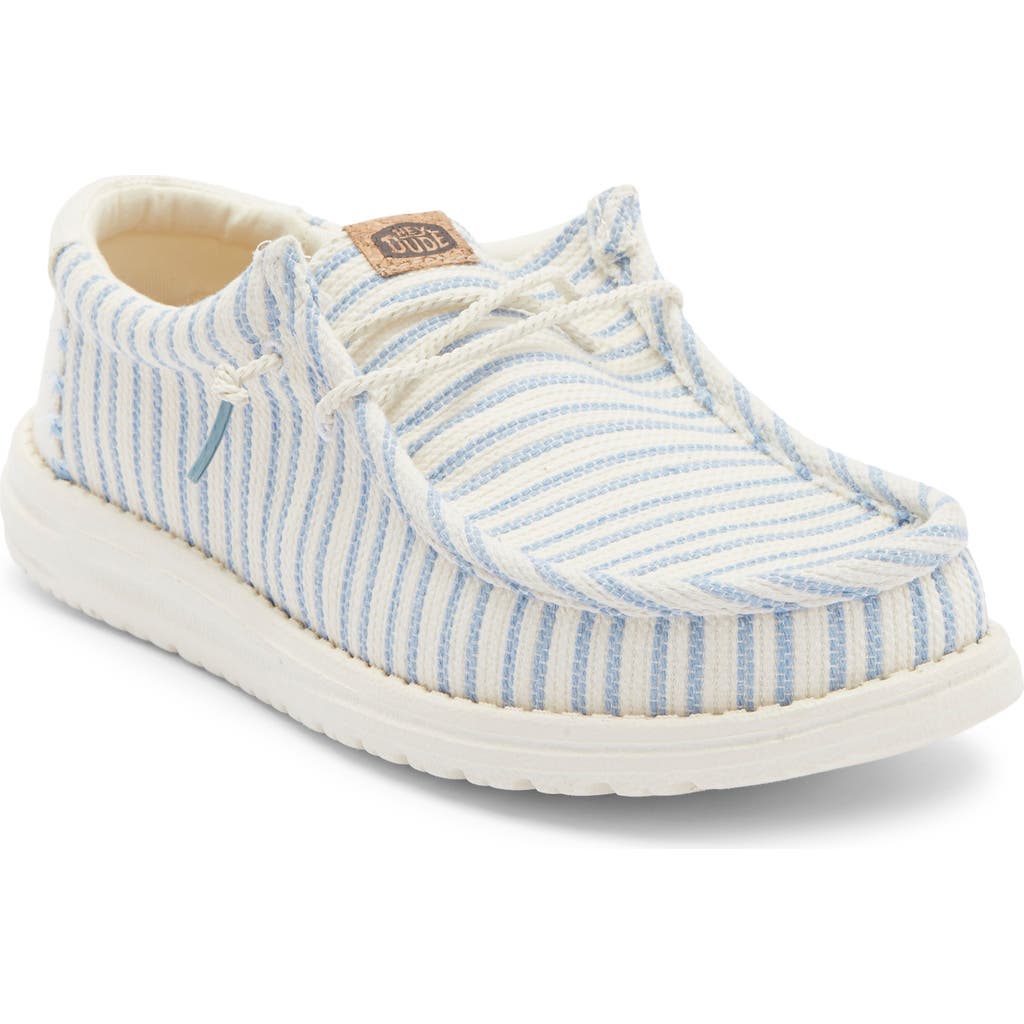 Hey Dude Wally Resort Slip-on Sneaker In Blue