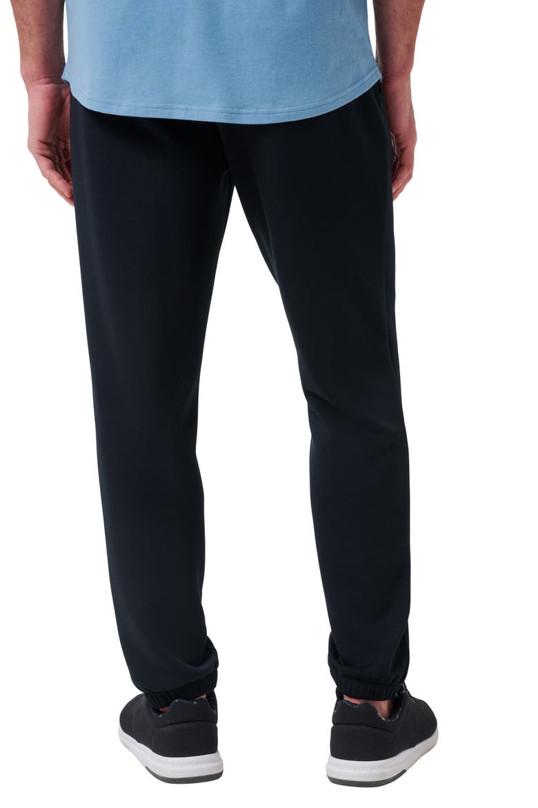 Fibercloud Drawstring Joggers, Alternate, color, BLACK
