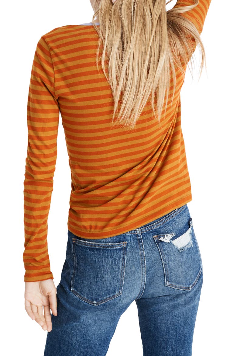 Northside Long Sleeve Vintage Tee in Driggs Stripe, Alternate, color, MAPLE GLOW WATERLOO STRIPE