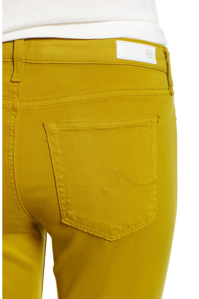 The Prima Mid Rise Crop Cigarette Jeans, Alternate, color, LIMELIGHT