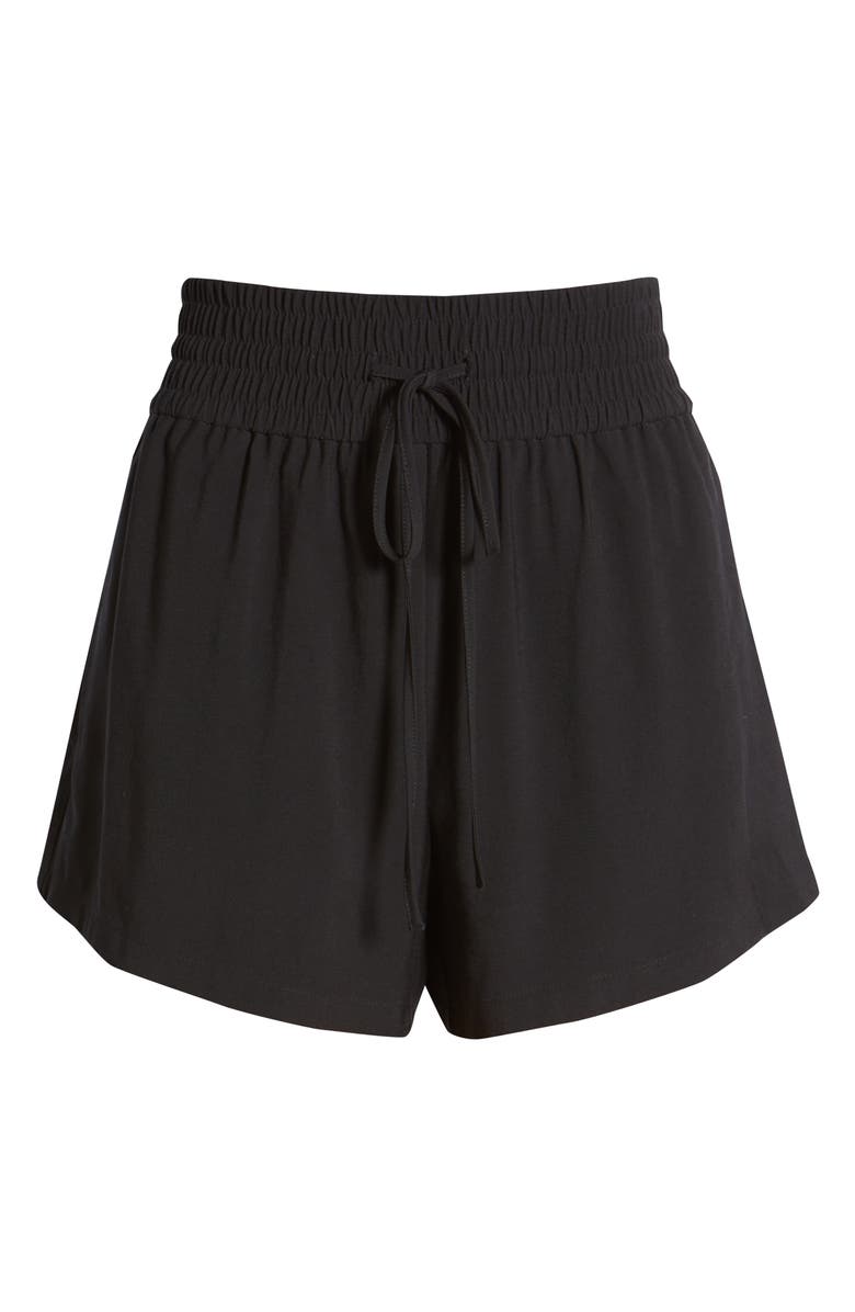 Open Edit Tie Waist Pull-On Shorts, Alternate, color,