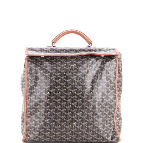 Saint Leger Briefcase Backpack Coated Canvas