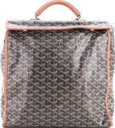 Pre-Owned Goyard Saint Leger Briefcase Backpack Coated Canvas