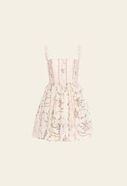 Agua by Agua Bendita Mielero  Mini Navegante Mini Dress
