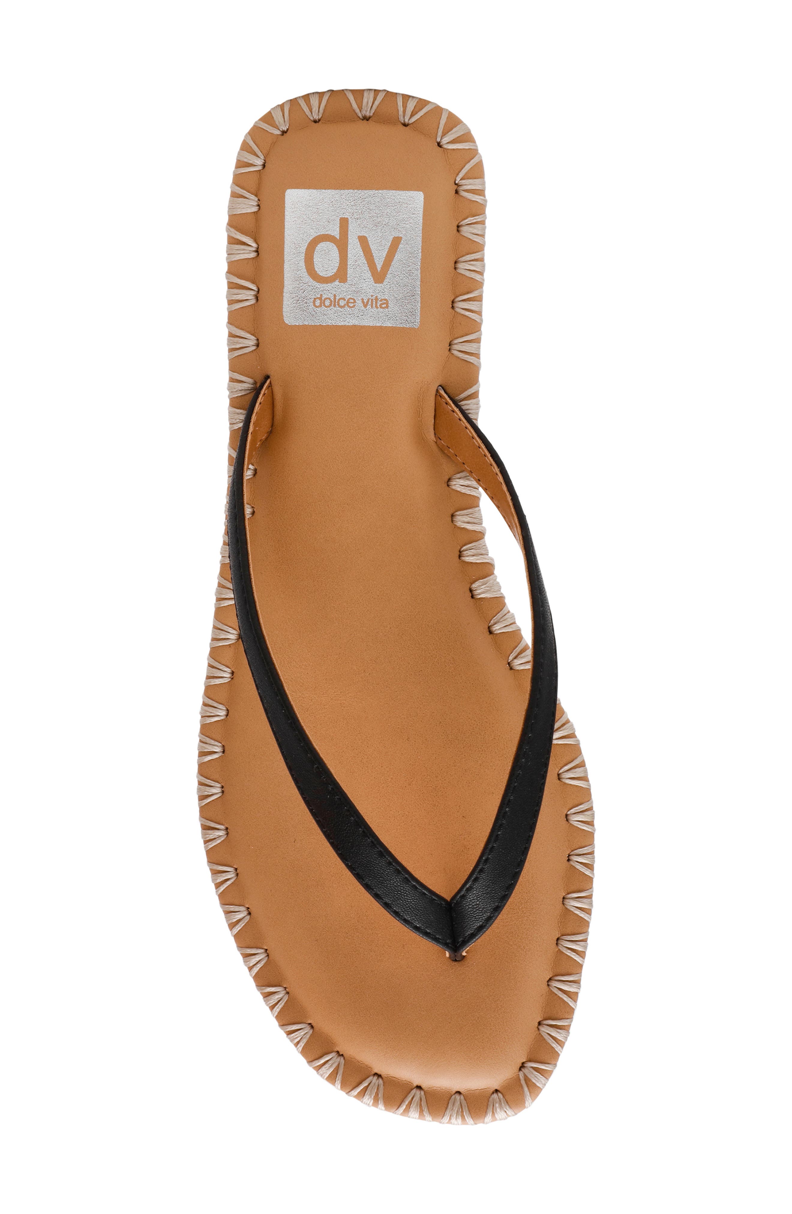 DV by Dolce Vita Janis Flip Flop, Alternate, color, Black
