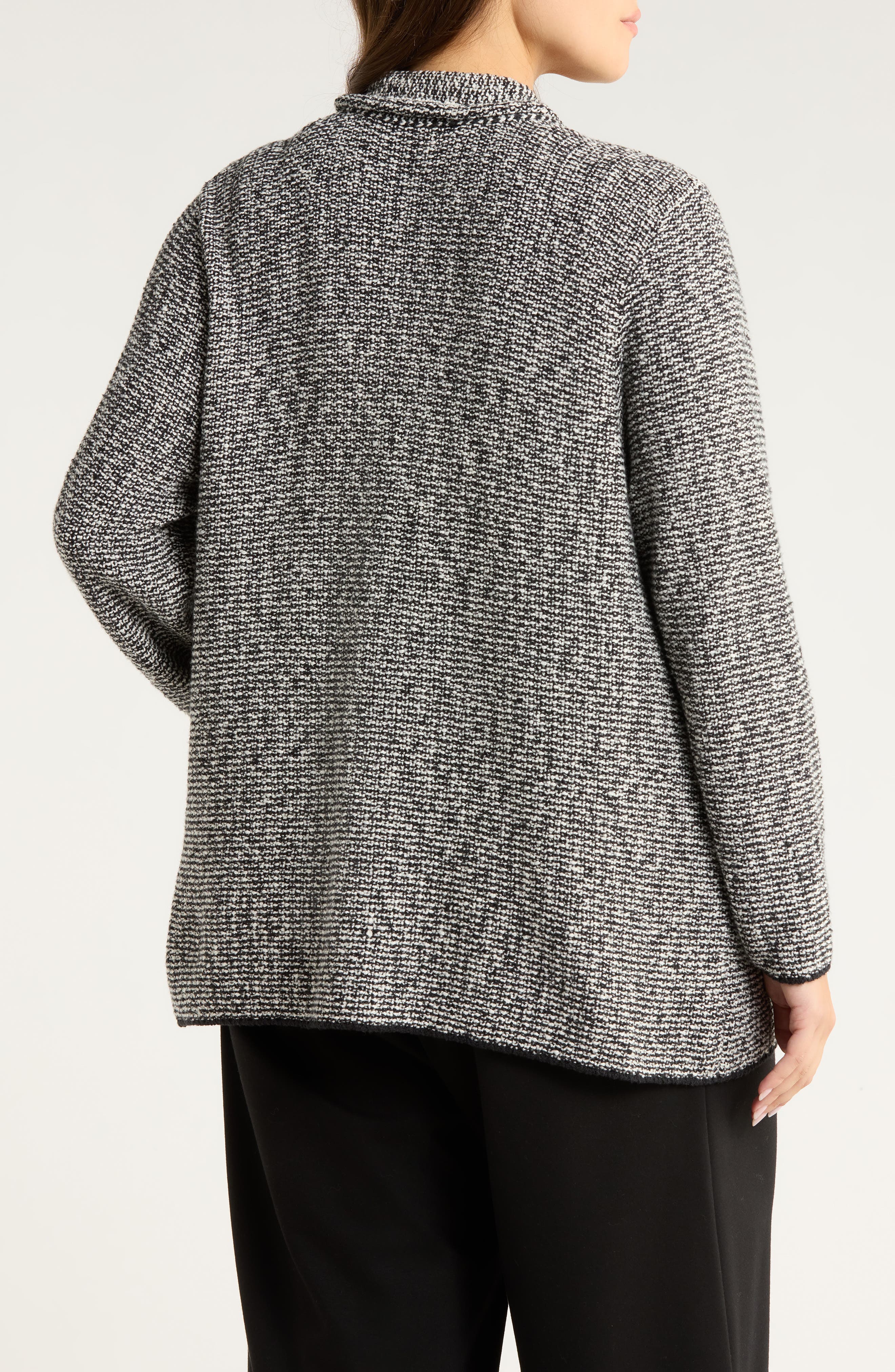 Notch Collar Organic Cotton Blend Jacket - image 2
