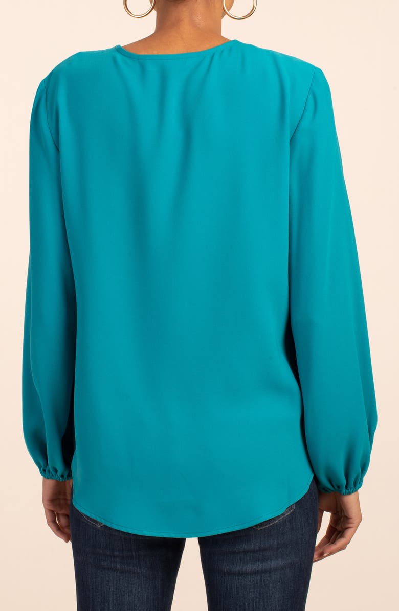 Trina Turk Bask Faux Wrap Top, Alternate, color,