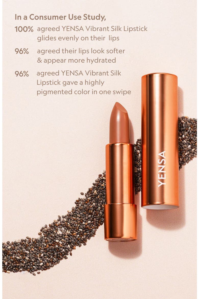 Vibrant Silk Hydrating Hyaluronic + Vitamin E Lipstick, Alternate, color, CAPTIVATE