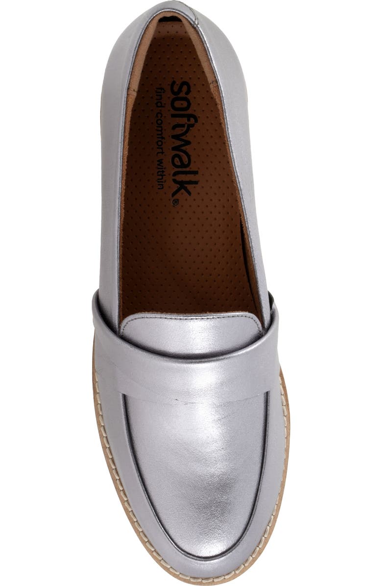 SoftWalk<sup>®</sup> Walsh Loafer - Multiple Widths Available, Alternate, color, Pewter