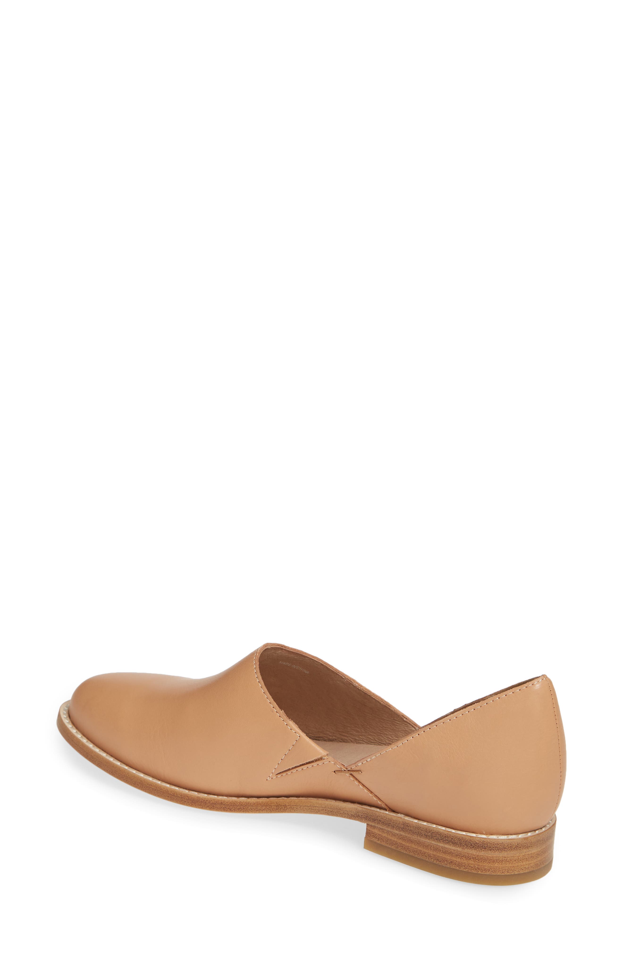 Allan Flat, Alternate, color, NATURAL LEATHER