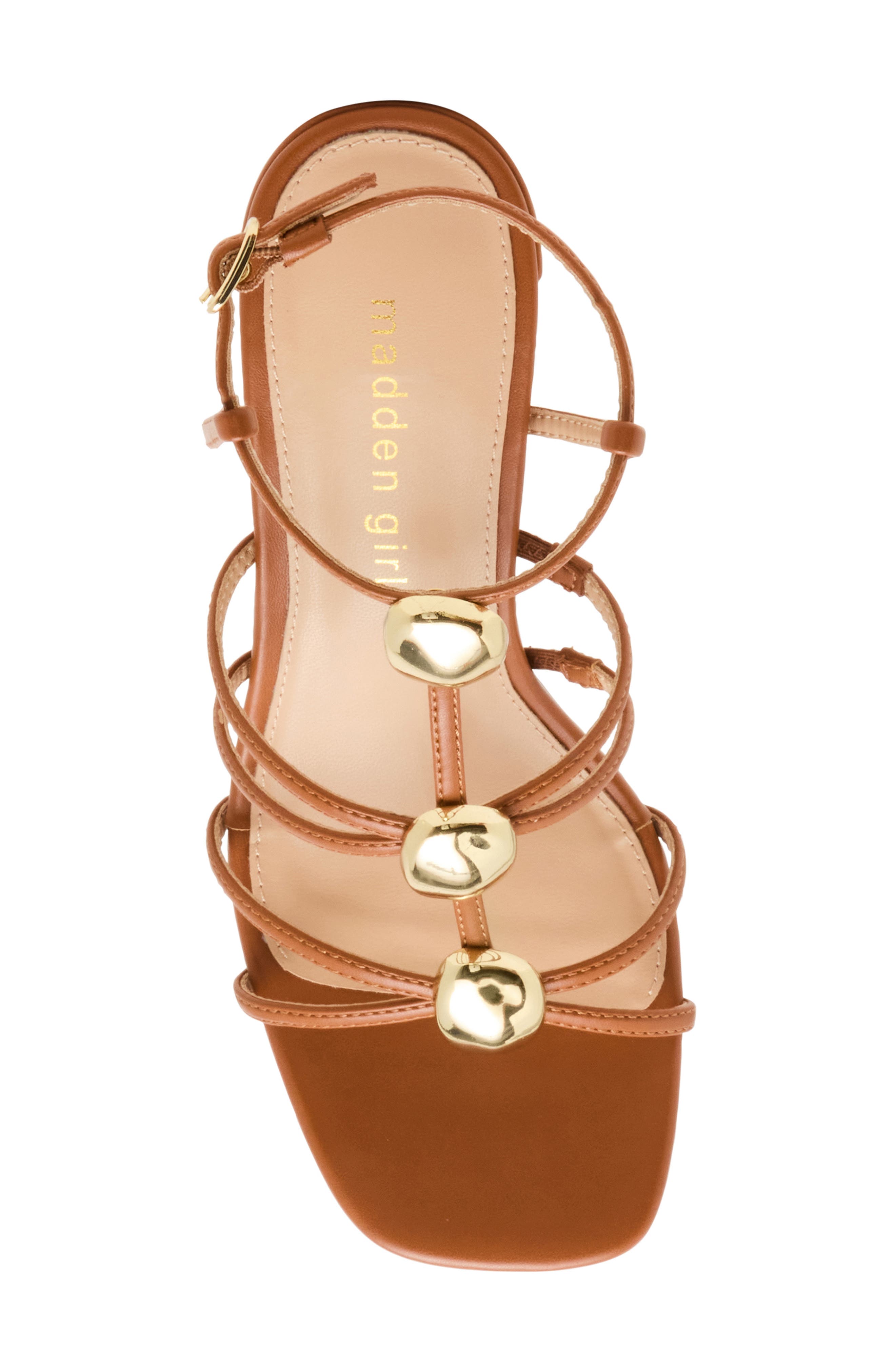 Laylaa Faux Leather Strappy Sandal, Alternate, color, LIGHT TAN PARIS