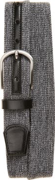 Nordstrom Koa Melange Stretch Woven Leather Belt
