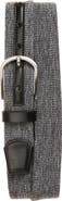 Nordstrom Koa Melange Stretch Woven Leather Belt