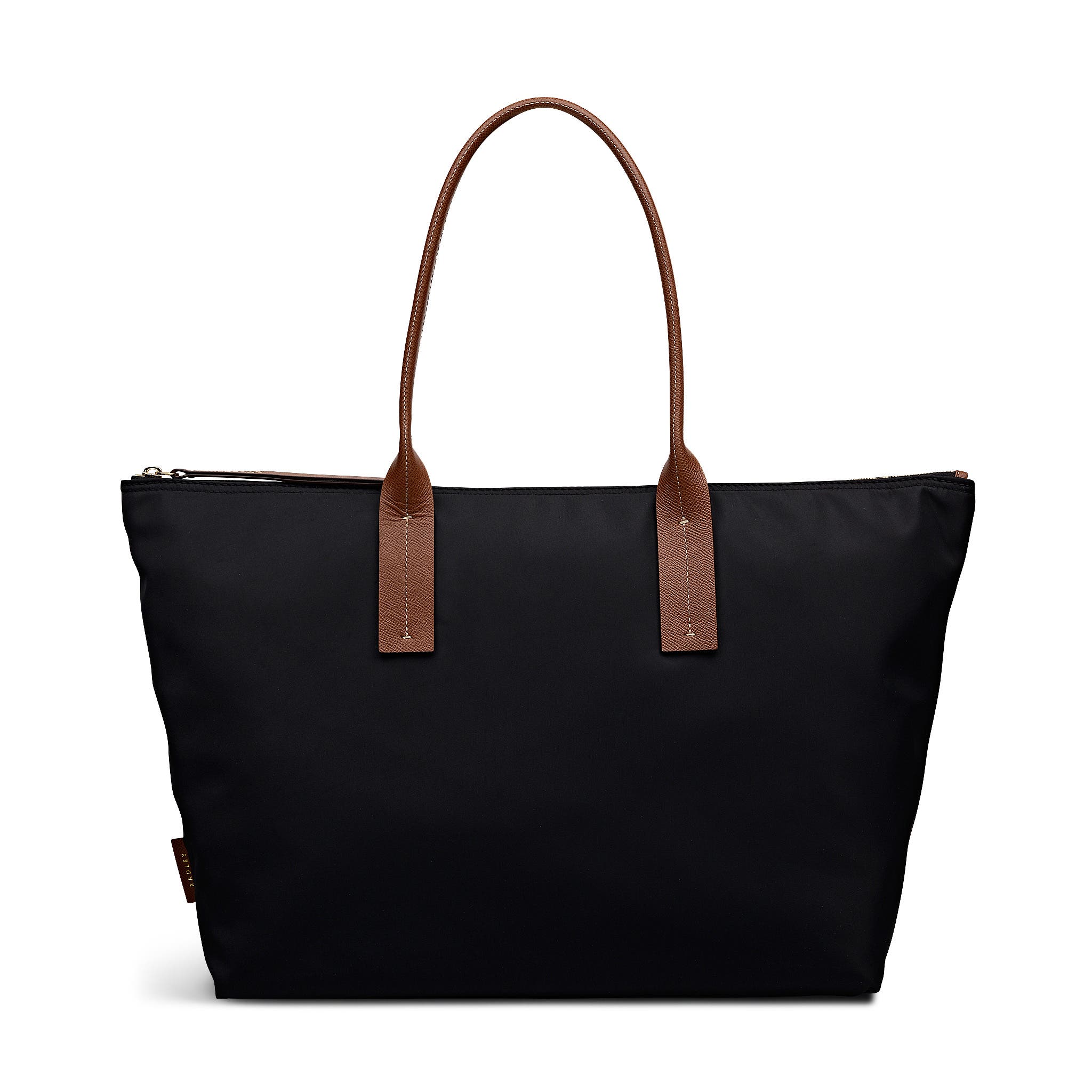 Radley The Townley Large Ziptop Tote Bag, Main, color, Black