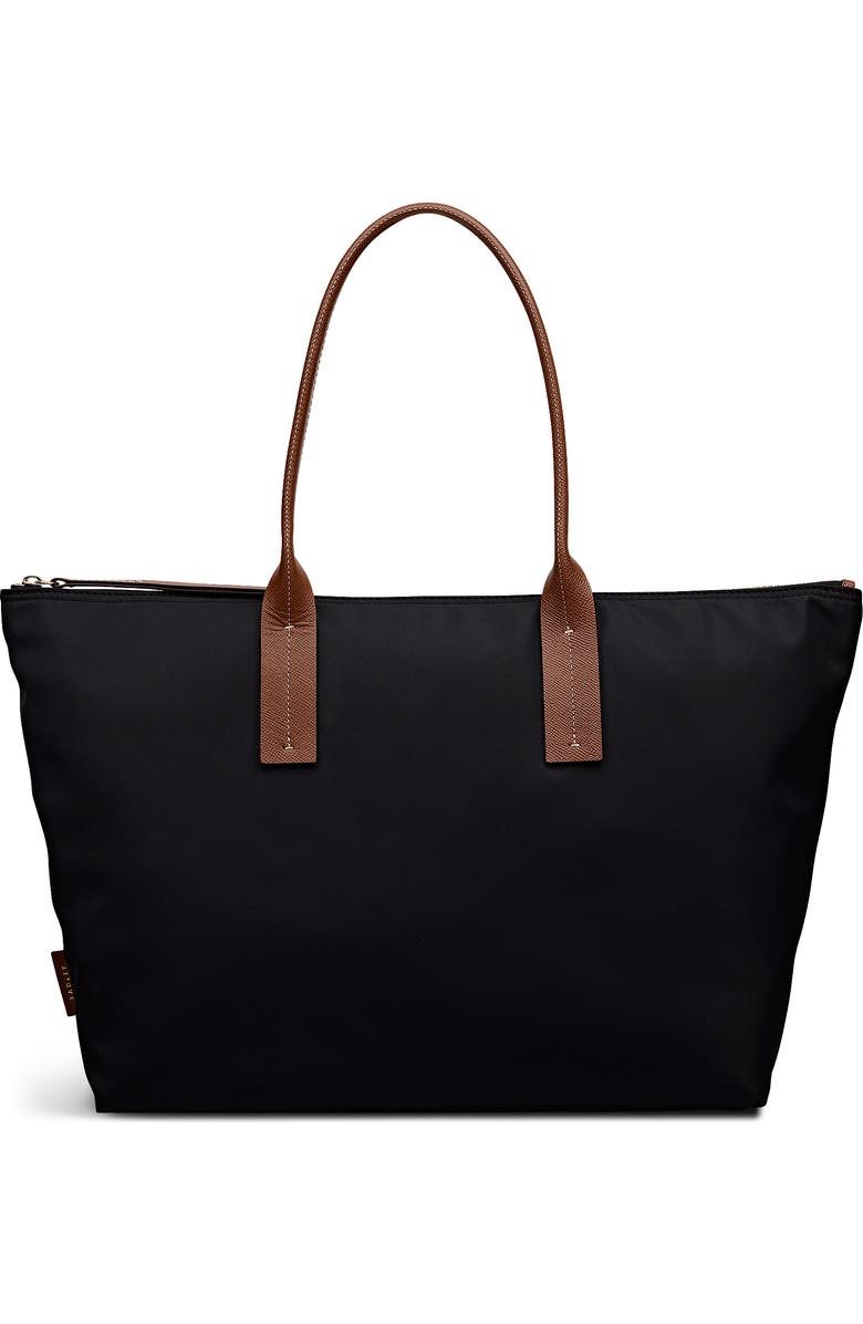 Radley The Townley Large Ziptop Tote Bag, Main, color, Black