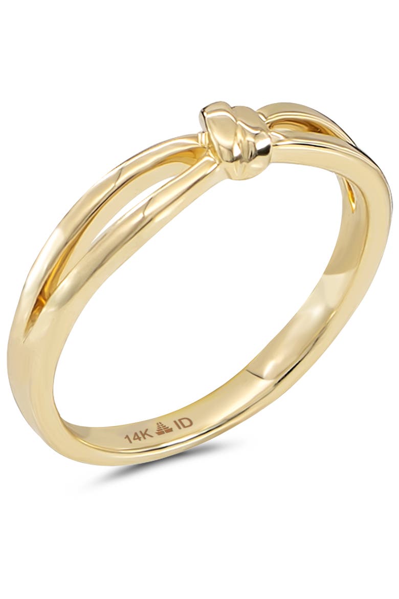 Love Knot Ring in 14K Gold, Alternate, color, Yellow Gold