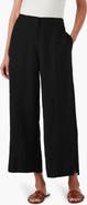 NIC+ZOE Rumba Park Wide Leg Crop Organic Linen Blend Pants