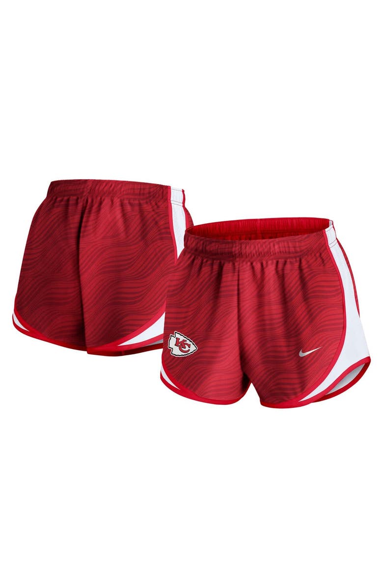 Nike Women's Nike Red Kansas City Chiefs Tempo Performance Shorts, Main, color, Red