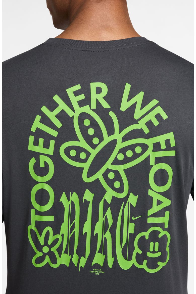 We Float Graphic T-Shirt, Alternate, color, ANTHRACITE