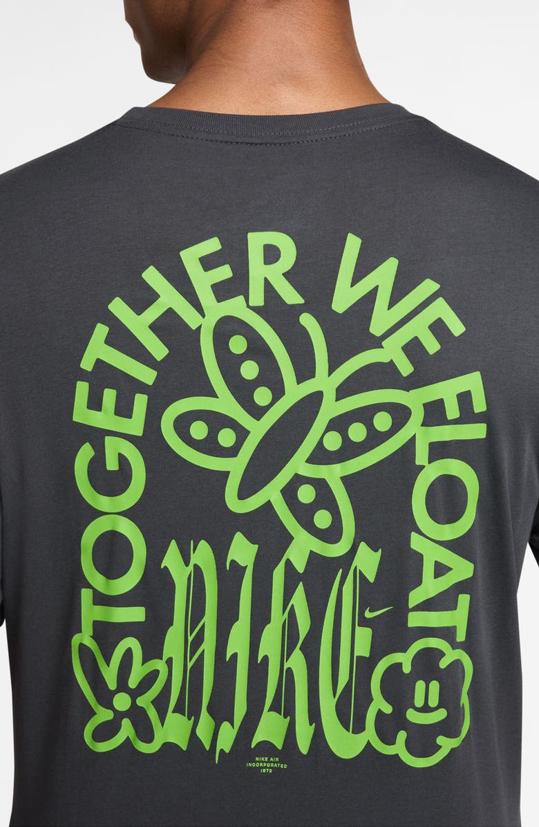 Nike We Float Graphic T-Shirt, Alternate, color, Anthracite