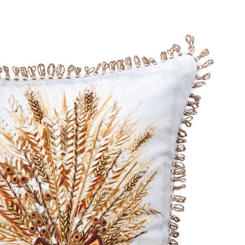 C & F Home C&f Home Thankful Wheat Printed And Embroidered Throw Pillow, 18" X 18" In Multi