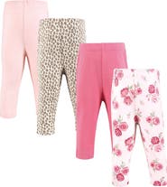 Hudson Baby 4Pk leggings Set
